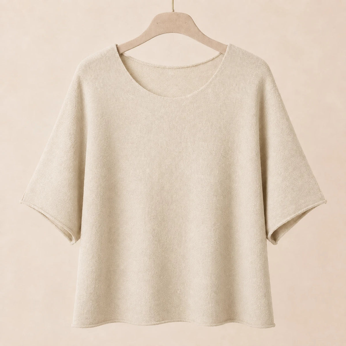 Curvy Damen Feinstrick-Pullover Kurzarm Größen 48–60 – Ansicht 5