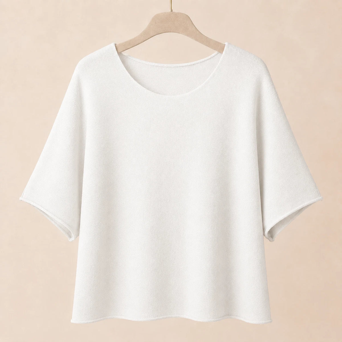 Curvy Damen Feinstrick-Pullover Kurzarm Größen 48–60 – Ansicht 6