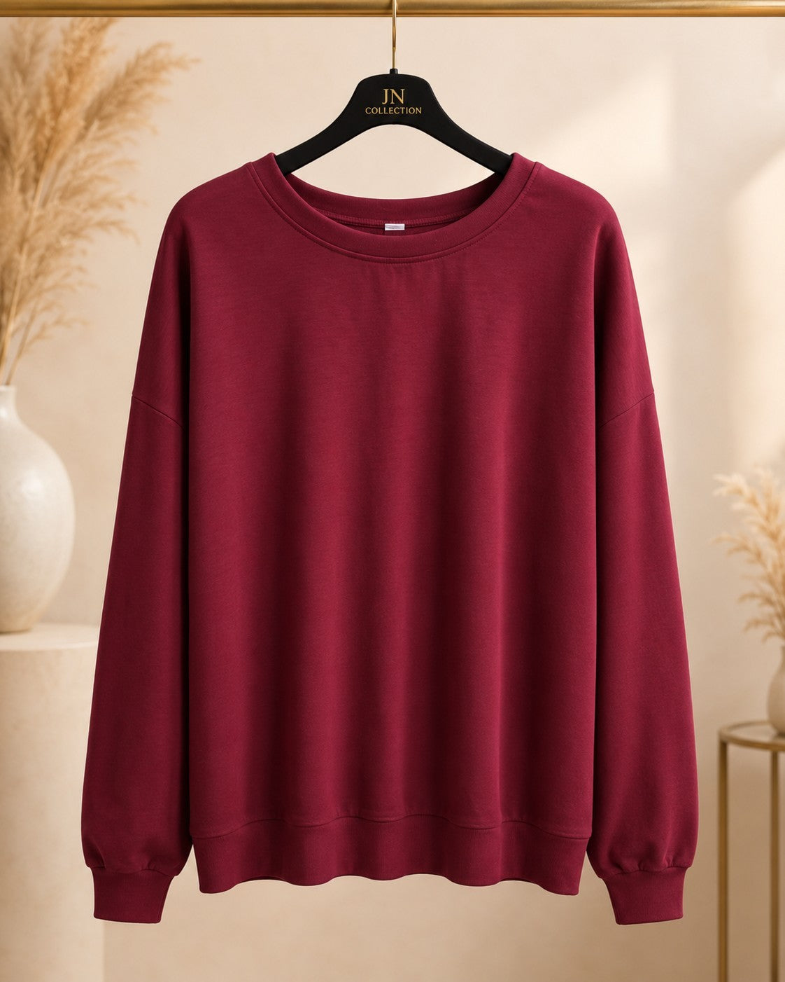 Damen Oversize-Sweatshirt „PARADISE“ aus Viskose – bis Größe 56 – Produktbild 2