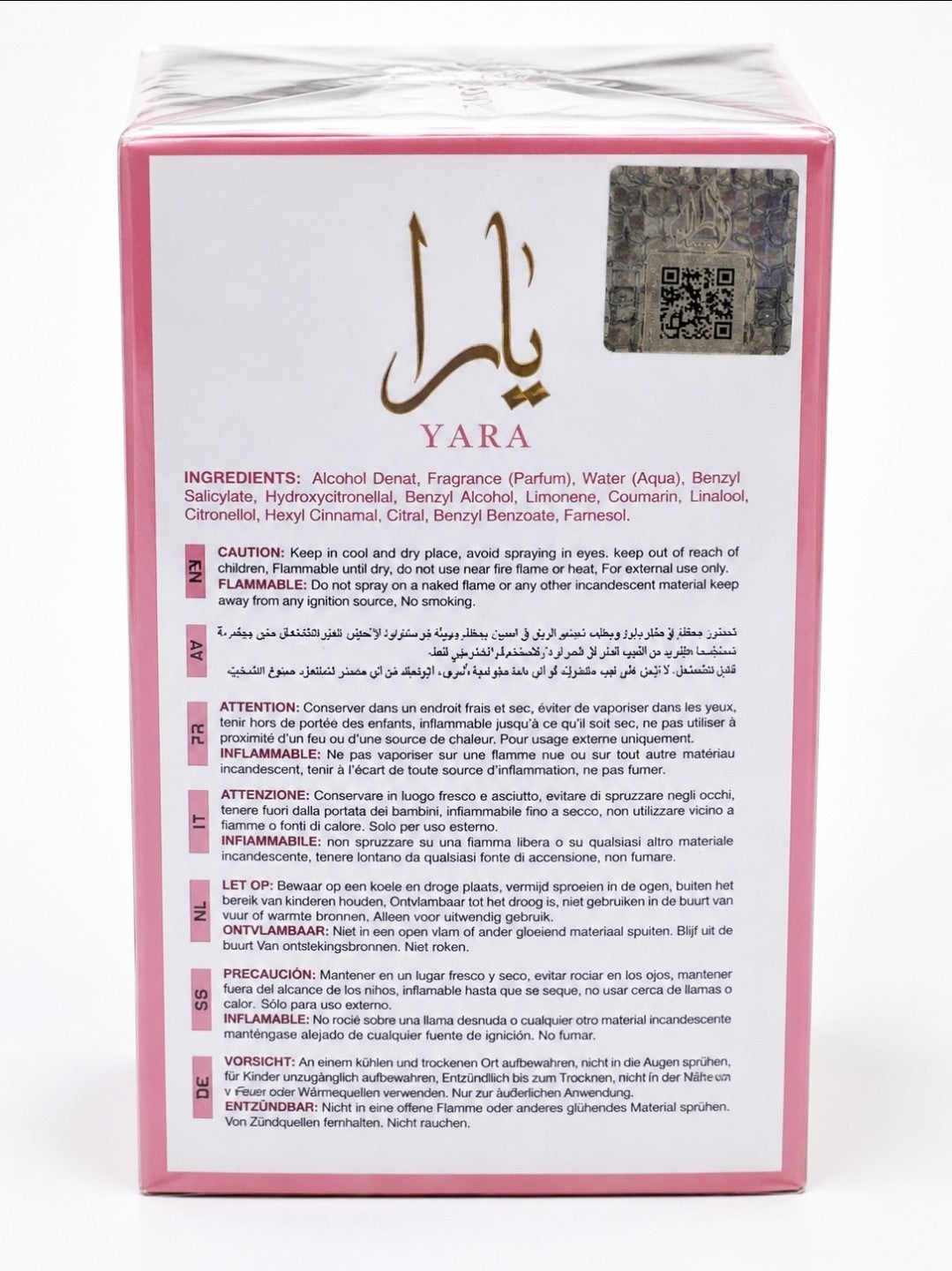 Lattafa Yara Candy Eau de Parfum 100 ml Damenparfüm OVP Versiegelt – Produktbild 2