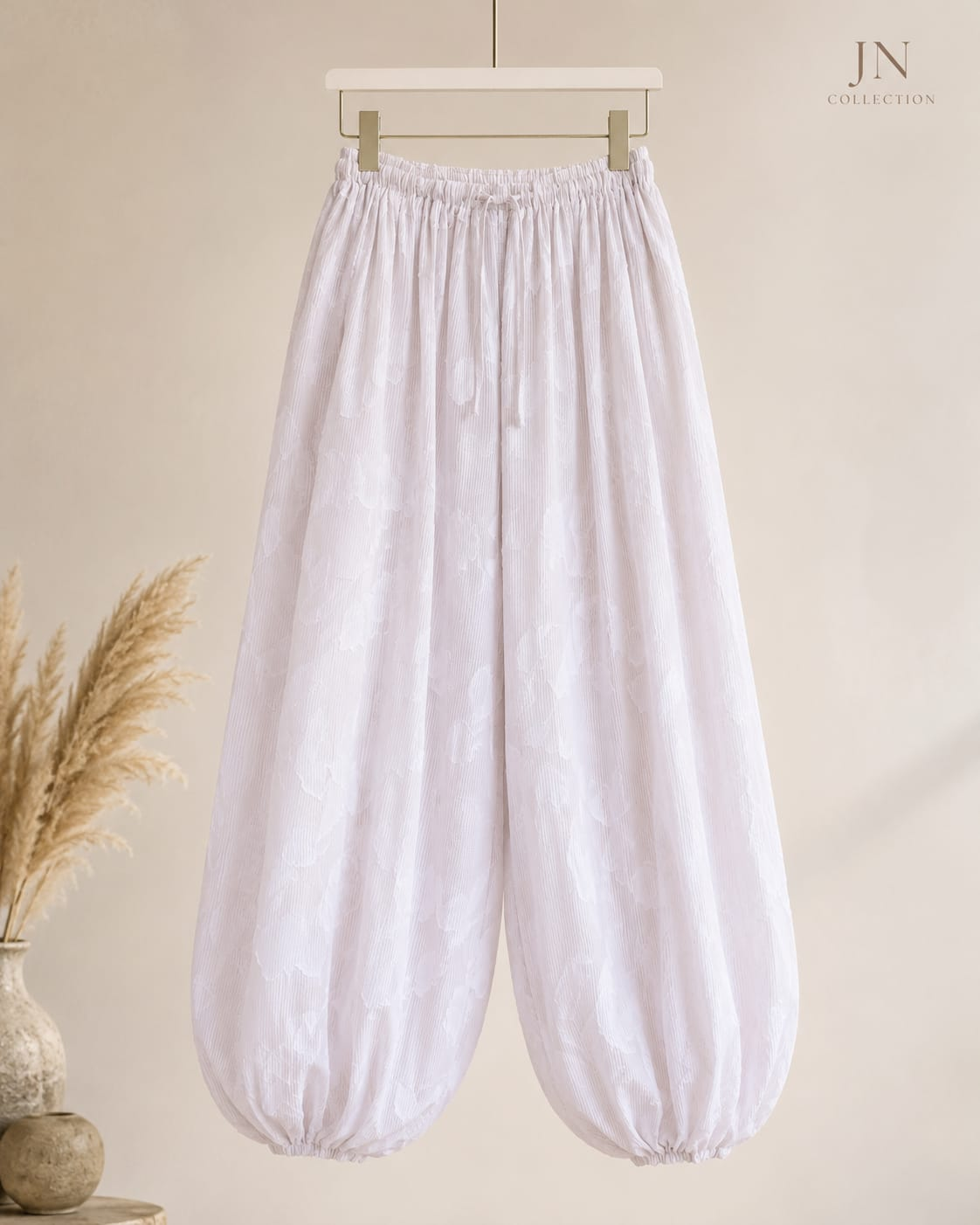 Damen Ballonhose Übergröße 44–60 Haremshose Pumphose extra weit – Produktbild 4