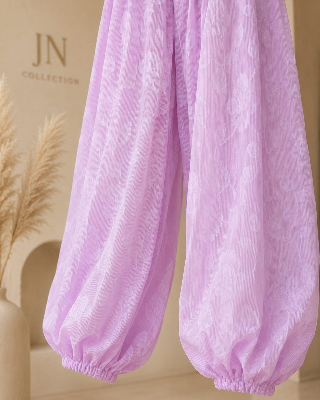 Damen Ballonhose Übergröße 44–60 Haremshose Pumphose extra weit – Produktbild 7