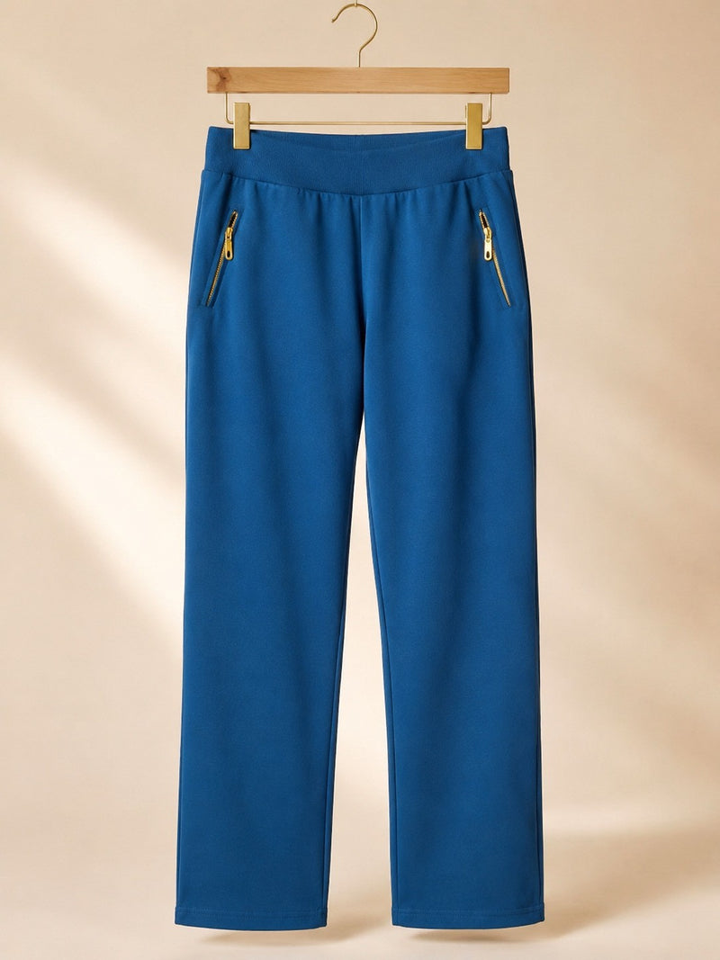 Curvy Stretch-Leggings Damen Große Größen 52–60 | Reißverschlusstaschen