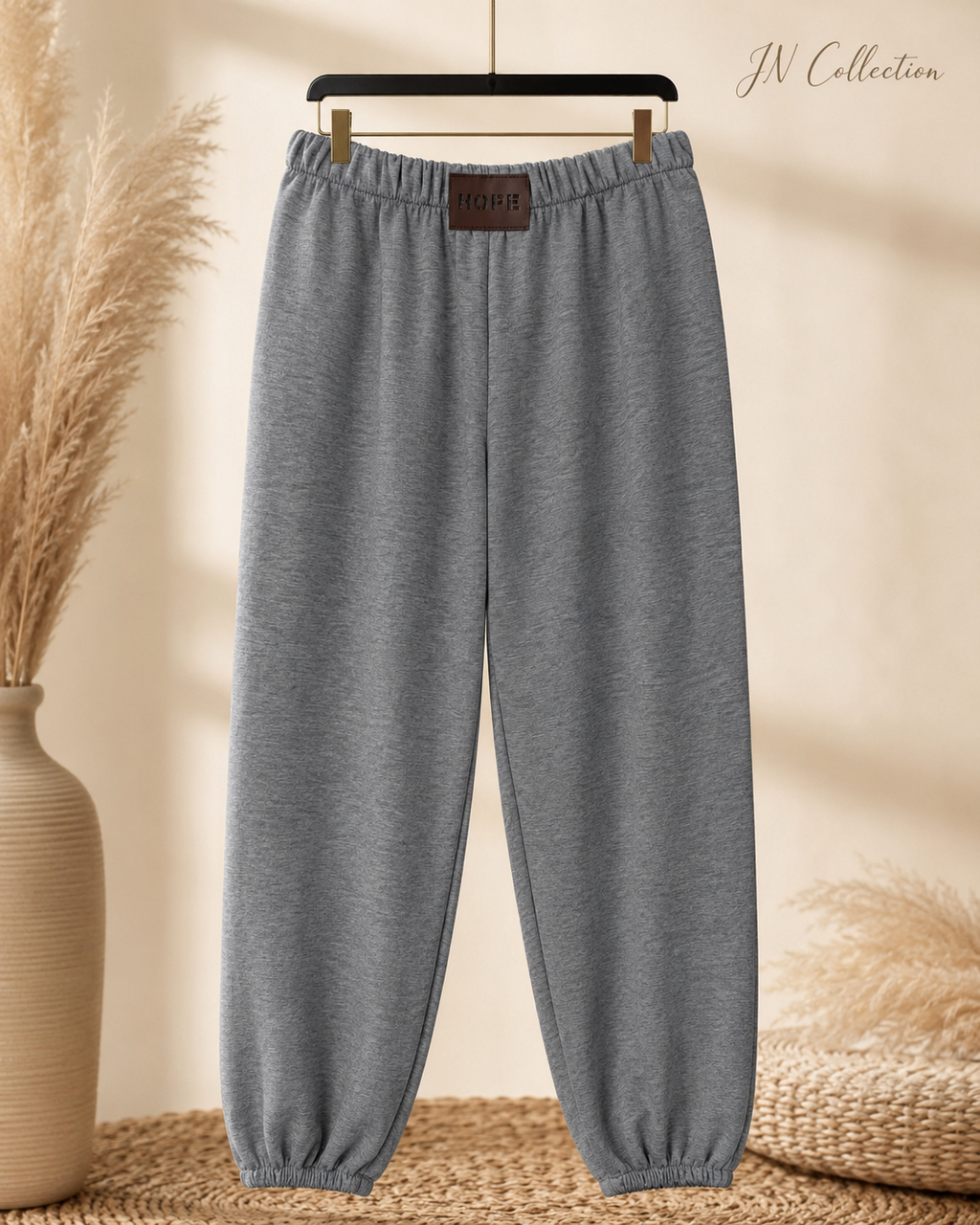 Damen Jogginghose Viskose Butterstoff Curvy 44-56 Gummibund Schlupfhose – Produktbild 5